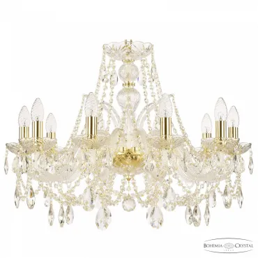 Подвесная люстра Bohemia Ivele Crystal 105 105/10/240 G Подвесная люстра Bohemia Ivele Crystal 105 105/10/240 G