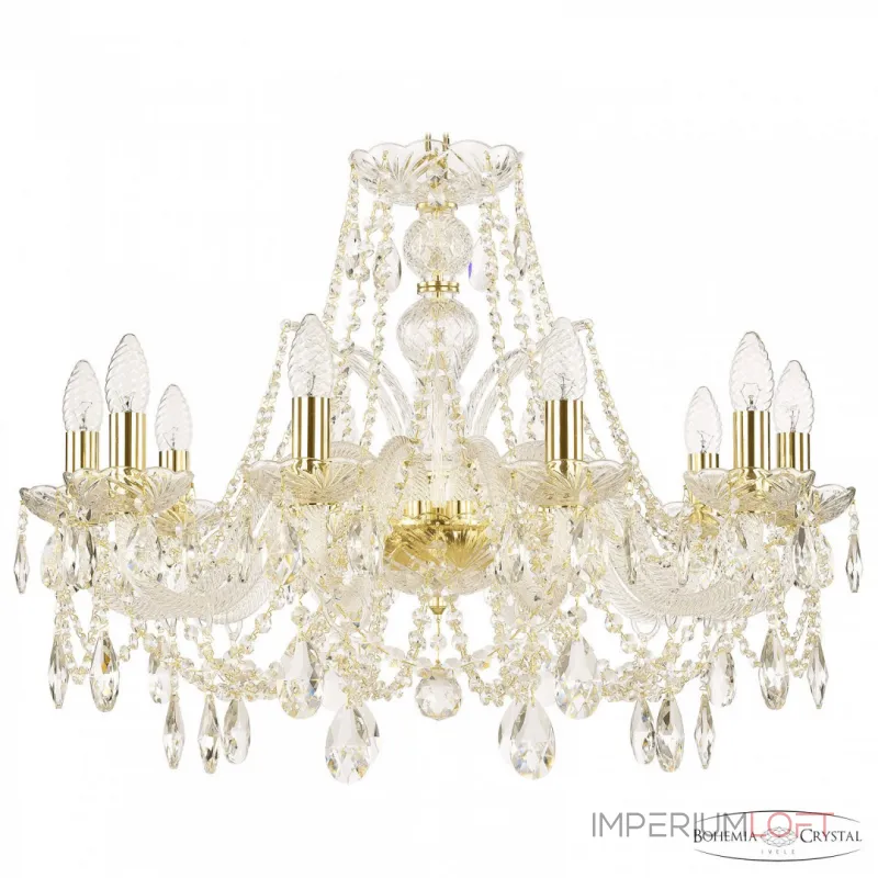 Подвесная люстра Bohemia Ivele Crystal 105 105/10/240 G Подвесная люстра Bohemia Ivele Crystal 105 105/10/240 G