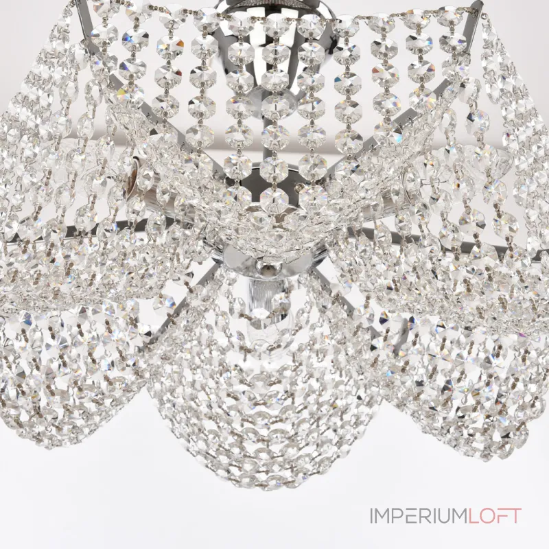 Потолочная люстра Bohemia Ivele Crystal 778 778/42 Ni от ImperiumLoft