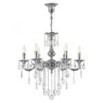 Подвесная люстра Bohemia Ivele Crystal AL77 AL77101/6/175 B Ni от ImperiumLoft