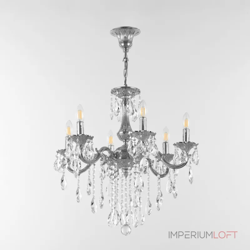Подвесная люстра Bohemia Ivele Crystal AL77 AL77101/6/175 B Ni от ImperiumLoft Подвесная люстра Bohemia Ivele Crystal AL77 AL77101/6/175 B Ni от ImperiumLoft