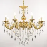 Подвесная люстра Bohemia Ivele Crystal AL7901 AL79101/8/250 B G