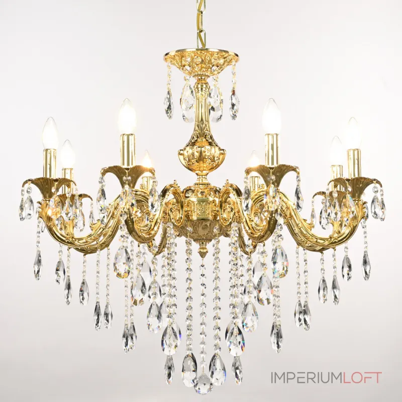 Подвесная люстра Bohemia Ivele Crystal AL7901 AL79101/8/250 B G Подвесная люстра Bohemia Ivele Crystal AL7901 AL79101/8/250 B G