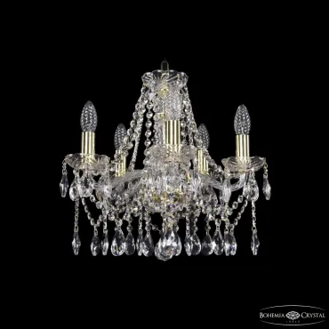 Подвесная люстра Bohemia Ivele Crystal 1413 1413/5/141 G