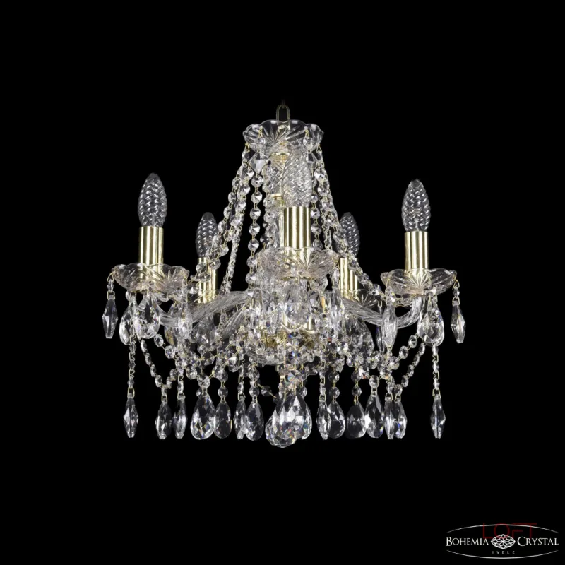 Подвесная люстра Bohemia Ivele Crystal 1413 1413/5/141 G