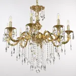 Подвесная люстра Bohemia Ivele Crystal AL7901 AL79101/8/250 B G