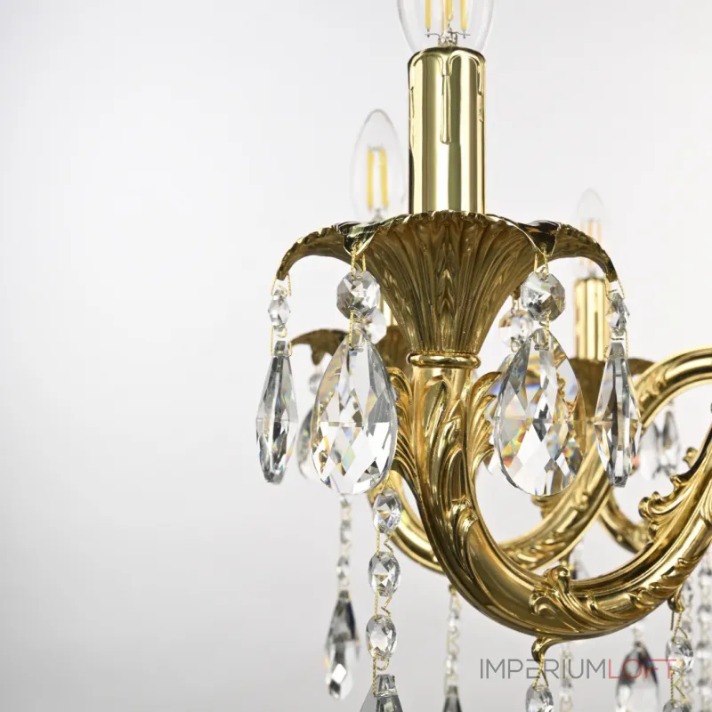 Подвесная люстра Bohemia Ivele Crystal AL7901 AL79101/8/250 B G Подвесная люстра Bohemia Ivele Crystal AL7901 AL79101/8/250 B G