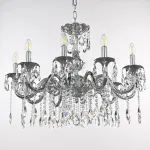 Подвесная люстра Bohemia Ivele Crystal AL7901 AL79101/10/250 A Ni