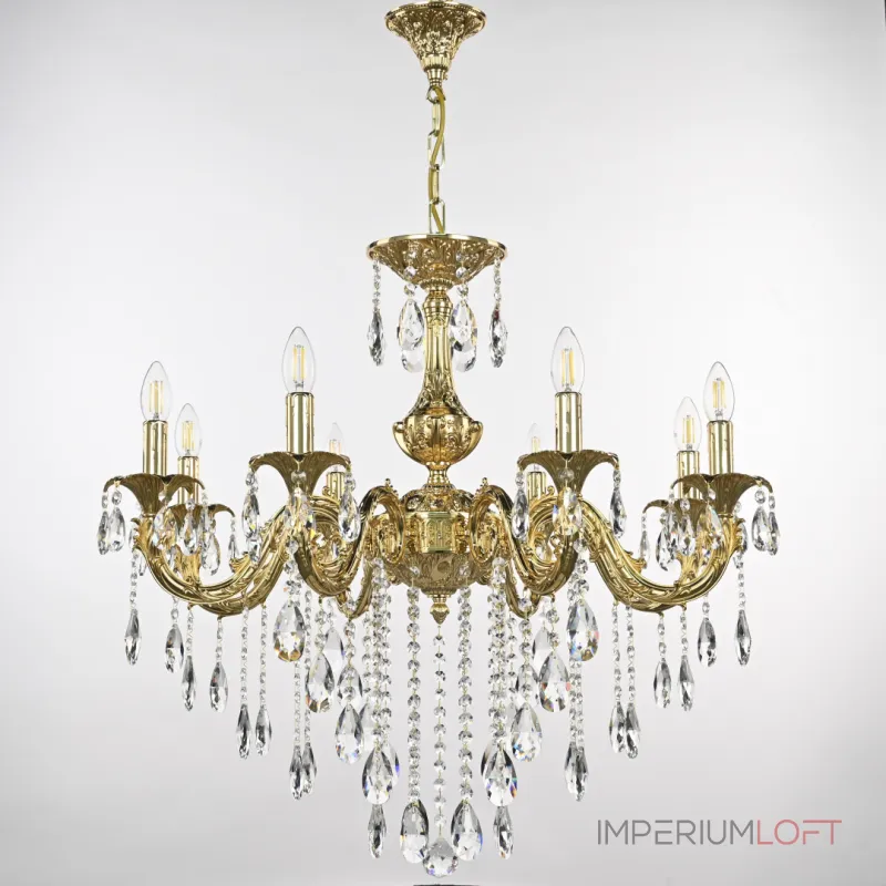 Подвесная люстра Bohemia Ivele Crystal AL7901 AL79101/8/250 B G Подвесная люстра Bohemia Ivele Crystal AL7901 AL79101/8/250 B G