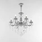 Подвесная люстра Bohemia Ivele Crystal AL77 AL77101/6/175 B Ni от ImperiumLoft