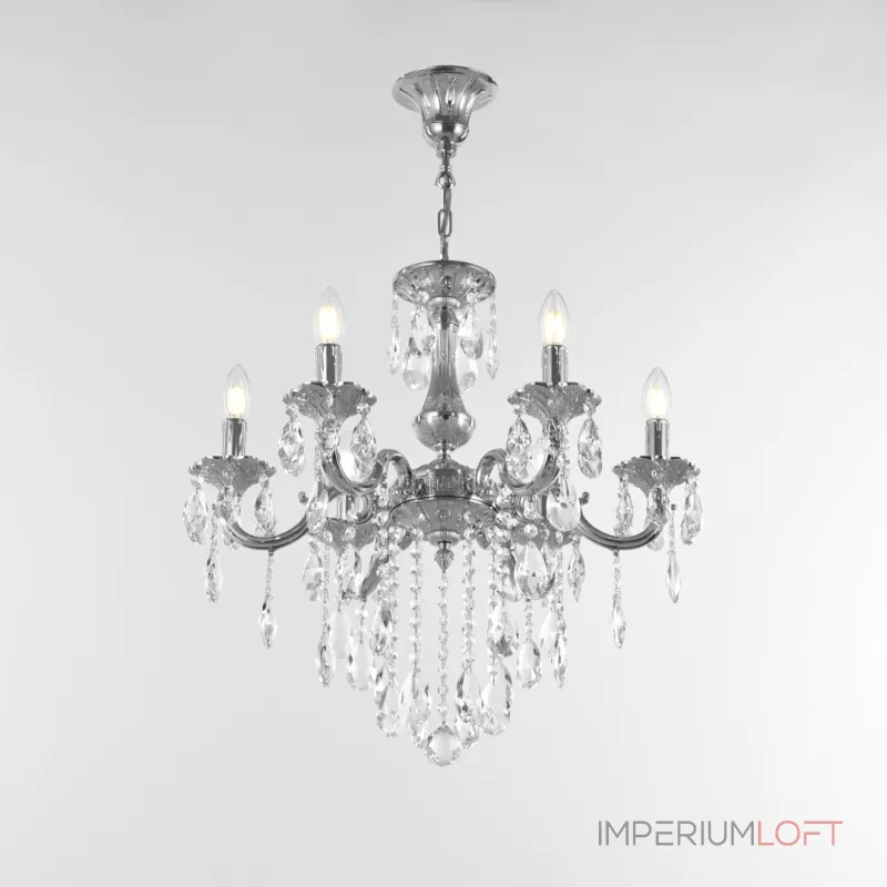 Подвесная люстра Bohemia Ivele Crystal AL77 AL77101/6/175 B Ni от ImperiumLoft Подвесная люстра Bohemia Ivele Crystal AL77 AL77101/6/175 B Ni от ImperiumLoft