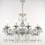 Подвесная люстра Bohemia Ivele Crystal AL7901 AL79101/10/250 A Ni