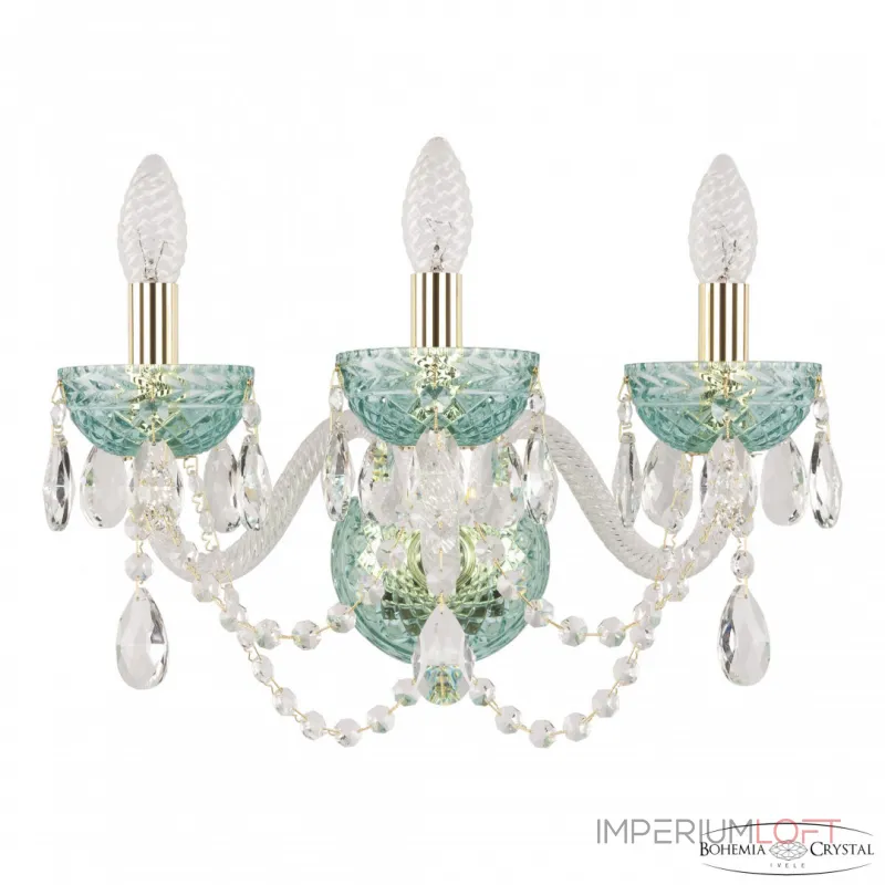 Бра Bohemia Ivele Crystal 5402 5402B/3/165 G Birusa/M-1F от ImperiumLoft