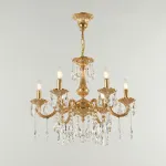 Подвесная люстра Bohemia Ivele Crystal AL77 AL77101/6/175 A G от ImperiumLoft