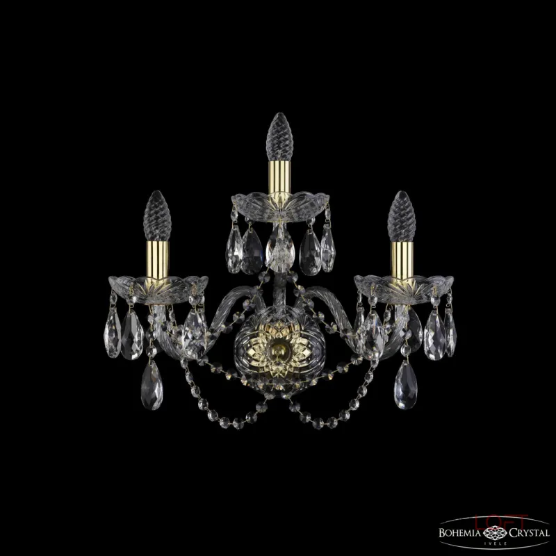 Бра Bohemia Ivele Crystal 1402 1402B/2+1/195/XL G от ImperiumLoft