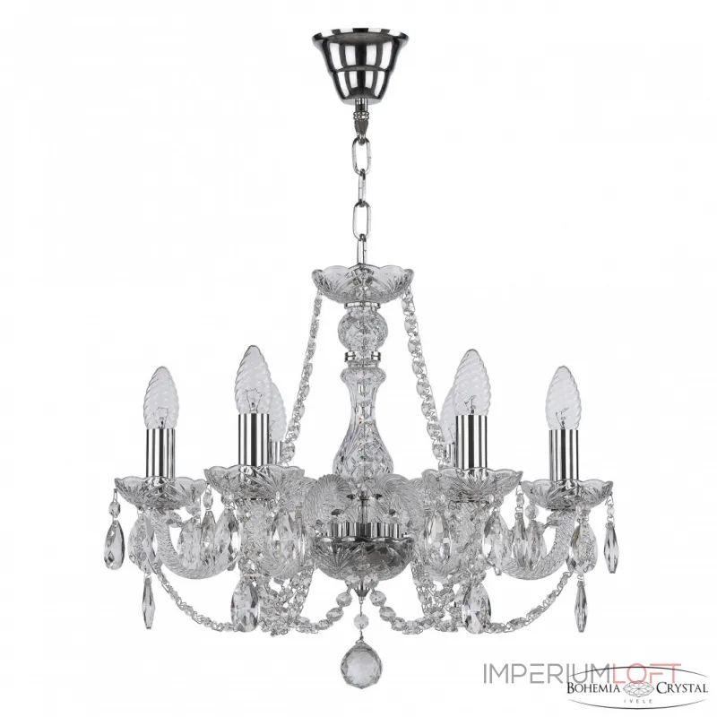Подвесная люстра Bohemia Ivele Crystal 101 101/6/165 Ni Подвесная люстра Bohemia Ivele Crystal 101 101/6/165 Ni