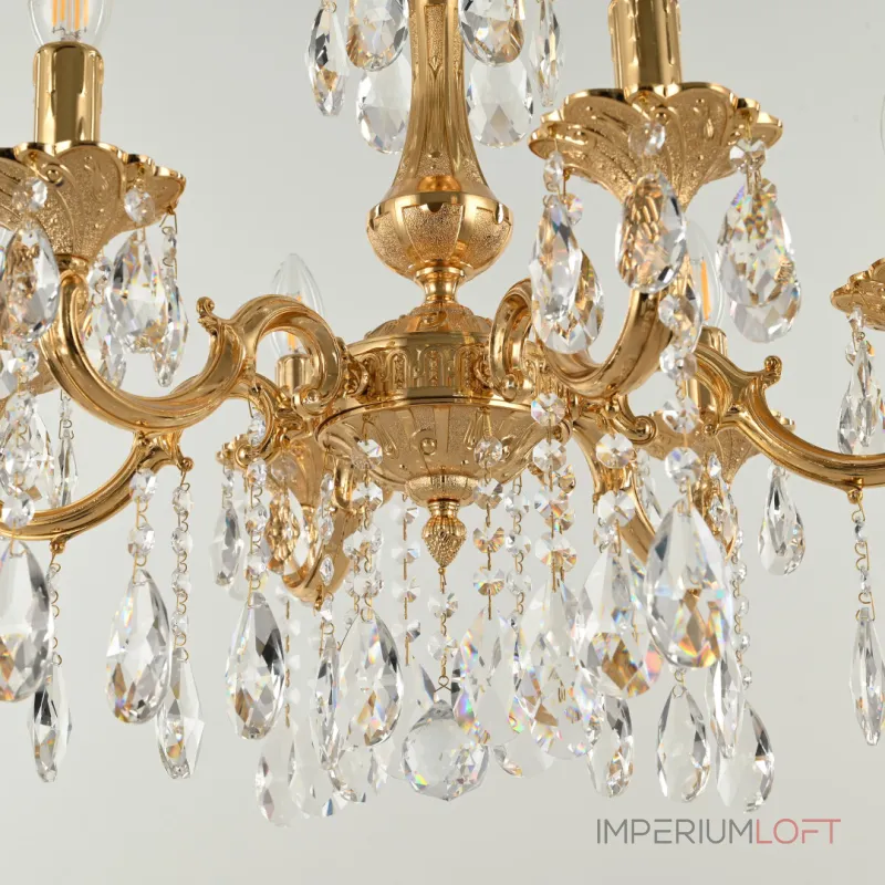 Подвесная люстра Bohemia Ivele Crystal AL77 AL77101/6/175 A G от ImperiumLoft