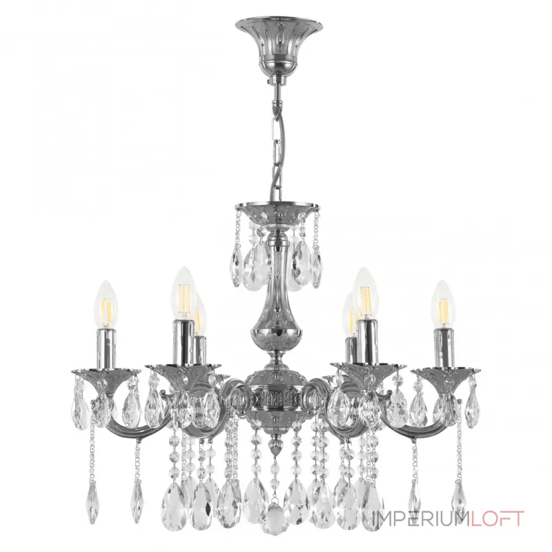 Подвесная люстра Bohemia Ivele Crystal AL77 AL77101/6/175 A Ni от ImperiumLoft Подвесная люстра Bohemia Ivele Crystal AL77 AL77101/6/175 A Ni от ImperiumLoft