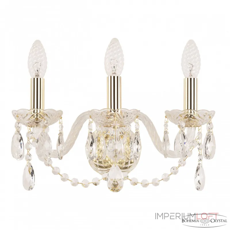 Бра Bohemia Ivele Crystal 101 101B/3/141 G от ImperiumLoft Бра Bohemia Ivele Crystal 101 101B/3/141 G от ImperiumLoft