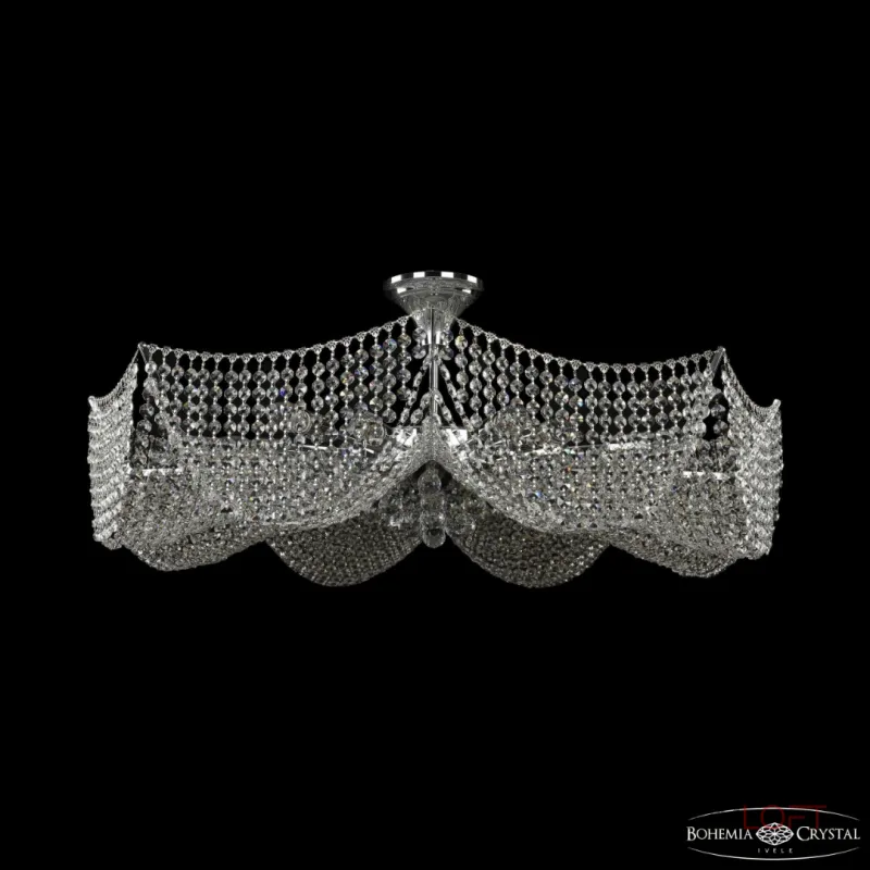 Потолочная люстра Bohemia Ivele Crystal 7708 77081/95 Ni