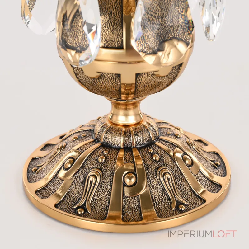 Настольная лампа Bohemia Ivele Crystal AL77 AL77500L/1-23 GB от ImperiumLoft