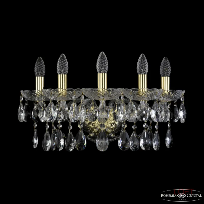 Бра Bohemia Ivele Crystal 1413 1413B/5/165/XL G от ImperiumLoft