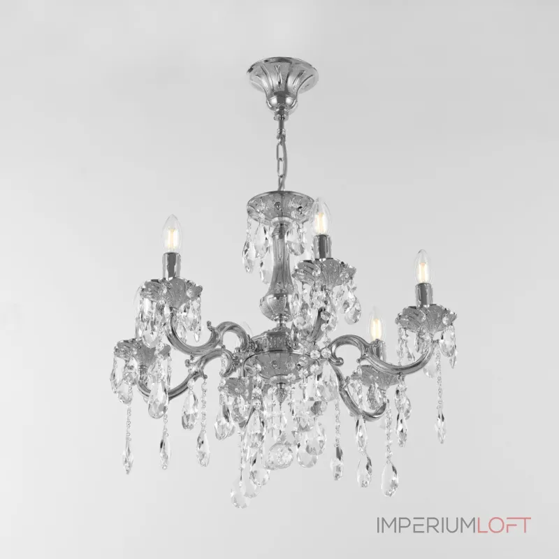 Подвесная люстра Bohemia Ivele Crystal AL77 AL77101/6/175 A Ni от ImperiumLoft Подвесная люстра Bohemia Ivele Crystal AL77 AL77101/6/175 A Ni от ImperiumLoft