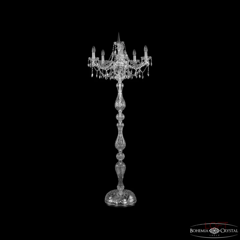 Торшер Bohemia Ivele Crystal 1413 1413T1/5/200-160 Ni от ImperiumLoft