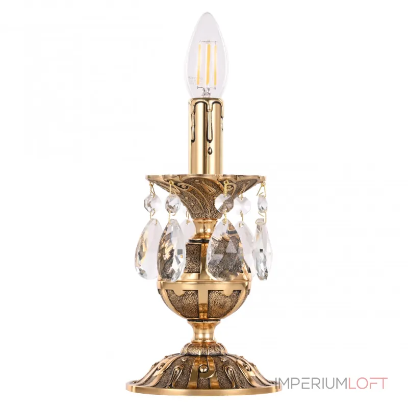 Настольная лампа Bohemia Ivele Crystal AL77 AL77500L/1-23 GB от ImperiumLoft
