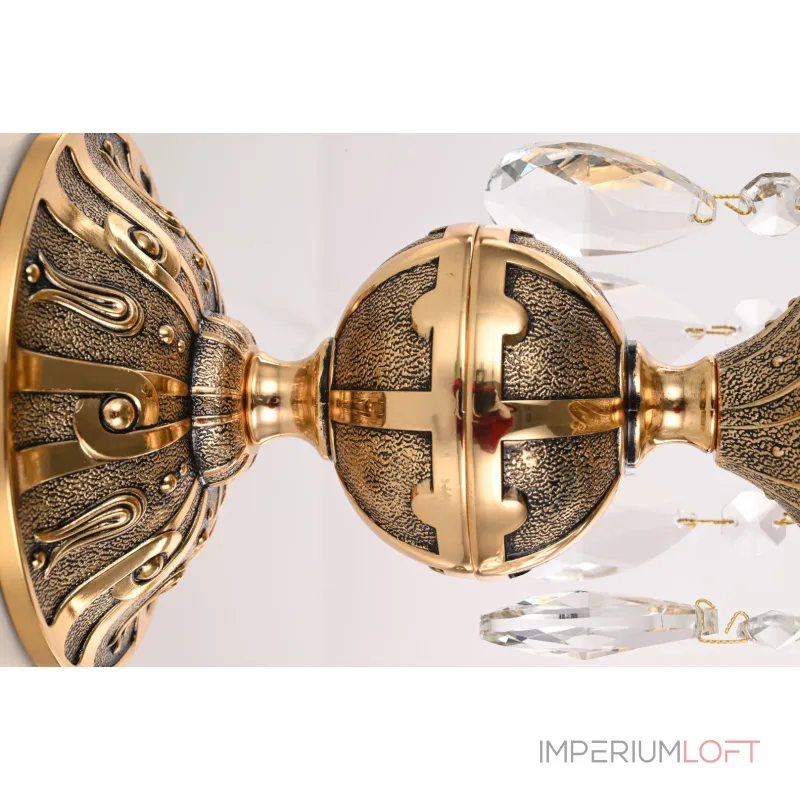 Настольная лампа Bohemia Ivele Crystal AL77 AL77500L/1-23 GB от ImperiumLoft