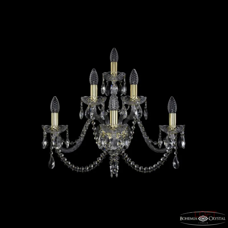Бра Bohemia Ivele Crystal 1402 1402B/3+2+1/240 G от ImperiumLoft