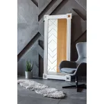 Напольное зеркало Bountyhome Колумн Уайт mv419-180-white