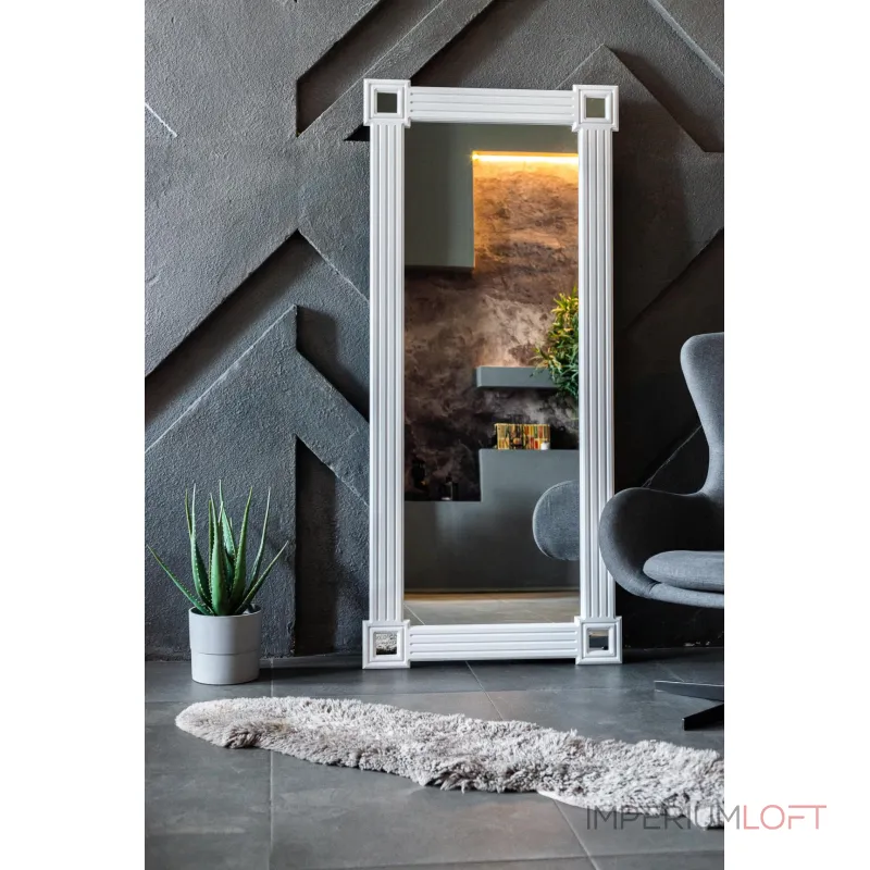 Напольное зеркало Bountyhome Колумн Уайтес mv419-200-white Напольное зеркало Bountyhome Колумн Уайтес mv419-200-white