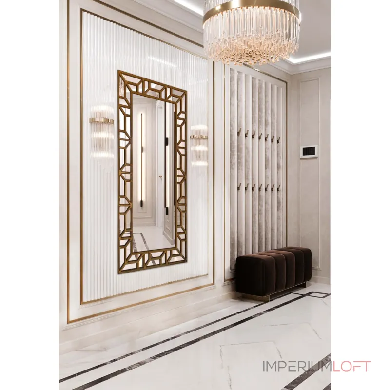 Напольное зеркало Bountyhome Джерардо mv371-gold Напольное зеркало Bountyhome Джерардо mv371-gold