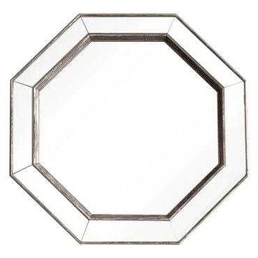 Настенное зеркало Bountyhome Оттагоно Аргенто mv913-silver Настенное зеркало Bountyhome Оттагоно Аргенто mv913-silver
