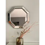 Настенное зеркало Bountyhome Оттагоно Аргенто mv913-silver