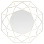 Настенное зеркало Bountyhome Тисси Уайт mv269-white