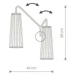Бра Nowodvorski Dover 9260 от ImperiumLoft