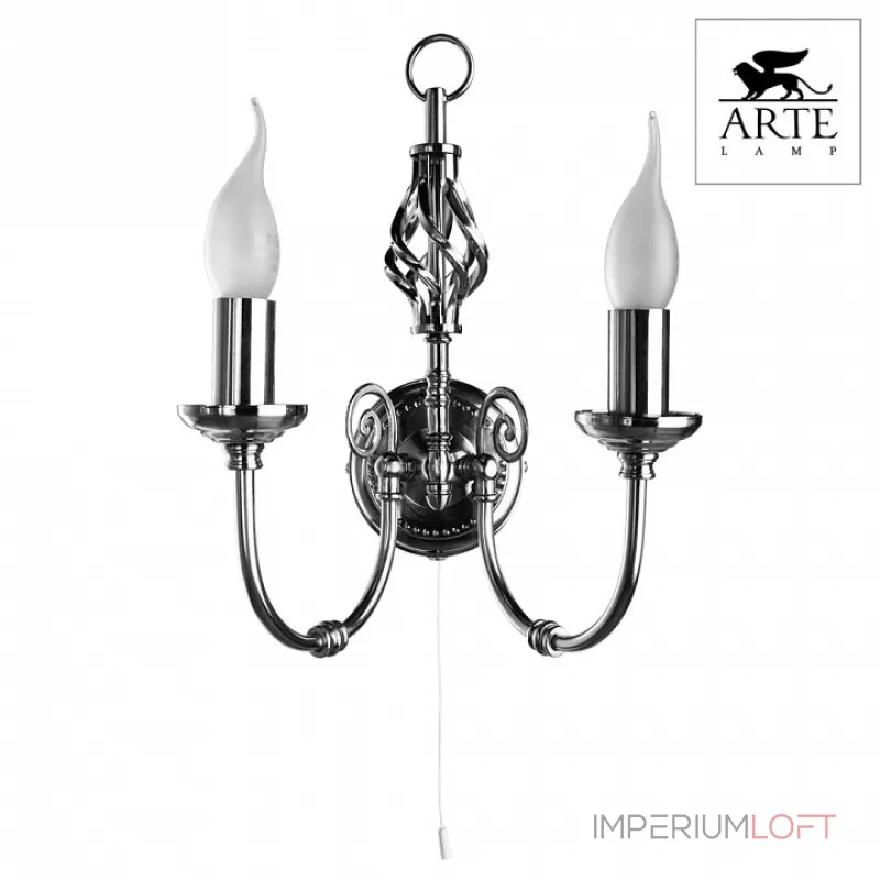 Бра Arte Lamp Zanzibar A8392AP-2SS от ImperiumLoft Бра Arte Lamp Zanzibar A8392AP-2SS от ImperiumLoft