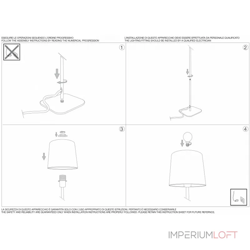 Торшер Ideal Lux Nordick NORDIK PT1 от ImperiumLoft Торшер Ideal Lux Nordick NORDIK PT1 от ImperiumLoft