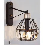 Бра Eurosvet Lord 70075/1 черный от ImperiumLoft