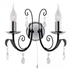 Бра Arte Lamp Romana A1742AP-2BK от ImperiumLoft