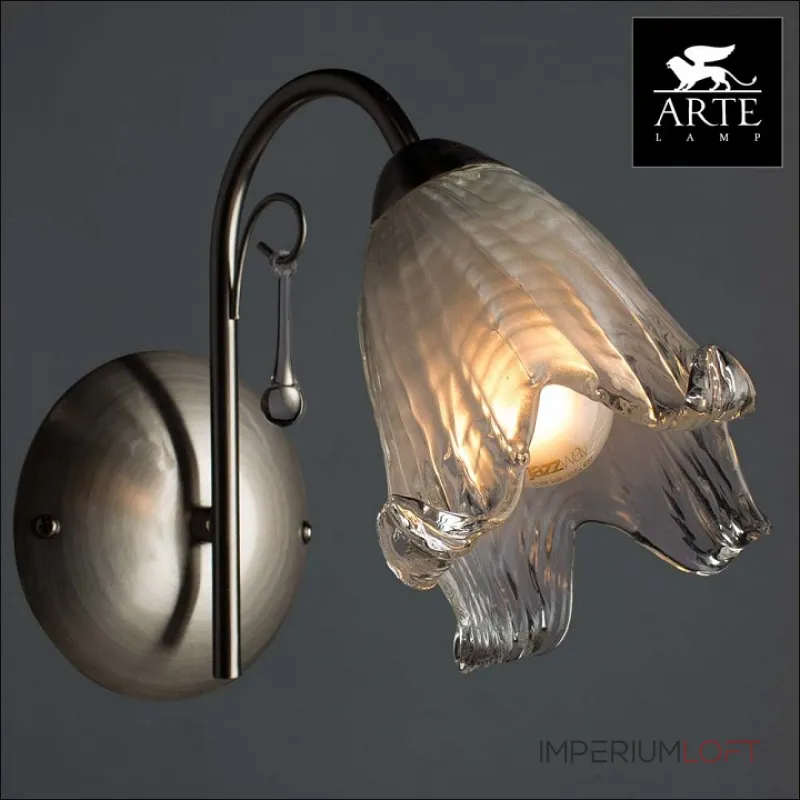 Бра Arte Lamp Sussurro A7957AP-1SS от ImperiumLoft