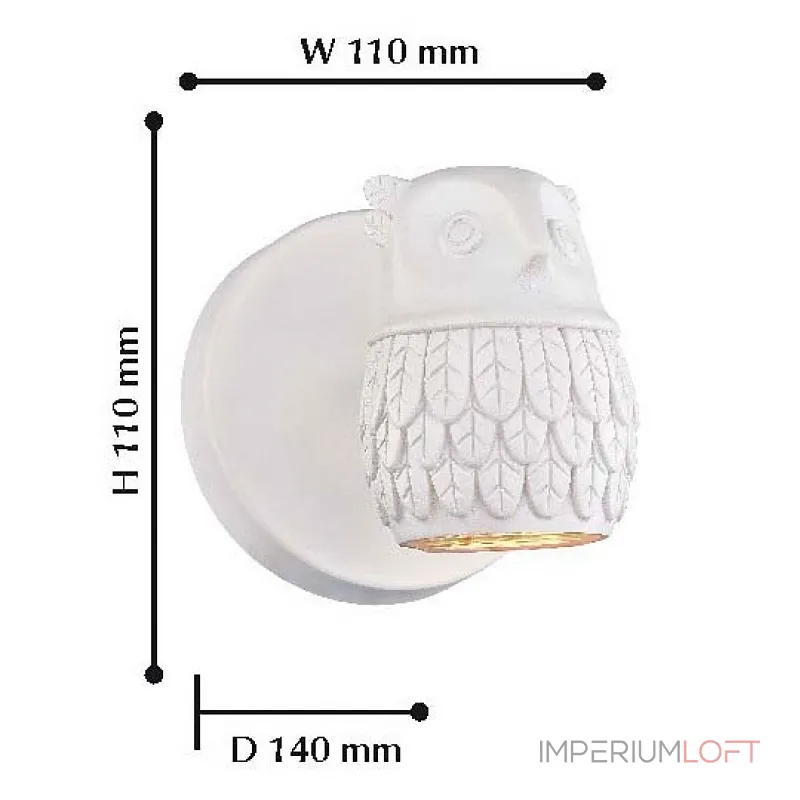 Бра Favourite Gufo 2041-1W от ImperiumLoft Бра Favourite Gufo 2041-1W от ImperiumLoft