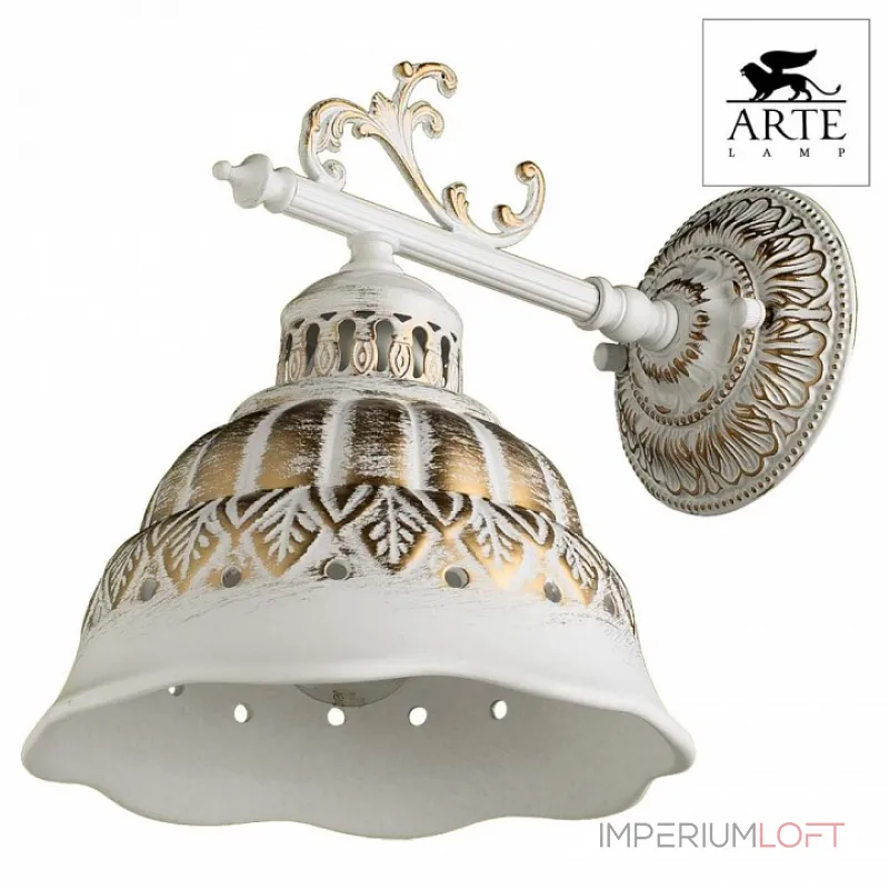 Бра Arte Lamp Chiesa A2814AP-1WG от ImperiumLoft