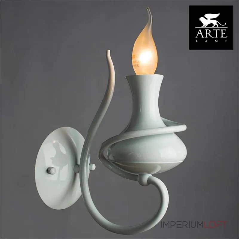 Бра Arte Lamp Vaso A6819AP-1WH от ImperiumLoft