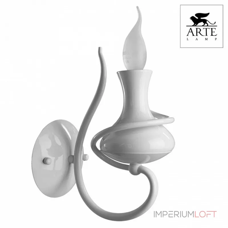 Бра Arte Lamp Vaso A6819AP-1WH от ImperiumLoft