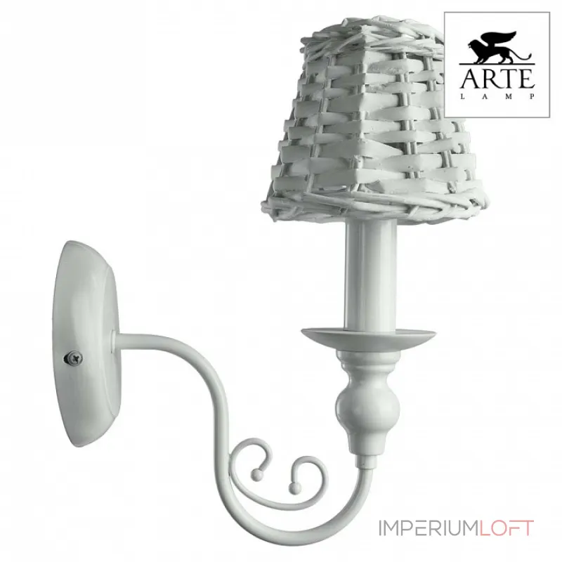 Бра Arte Lamp Villaggio A3400AP-1WH от ImperiumLoft