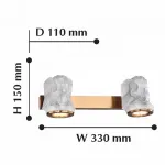 Бра Favourite Elephant 2322-2W от ImperiumLoft