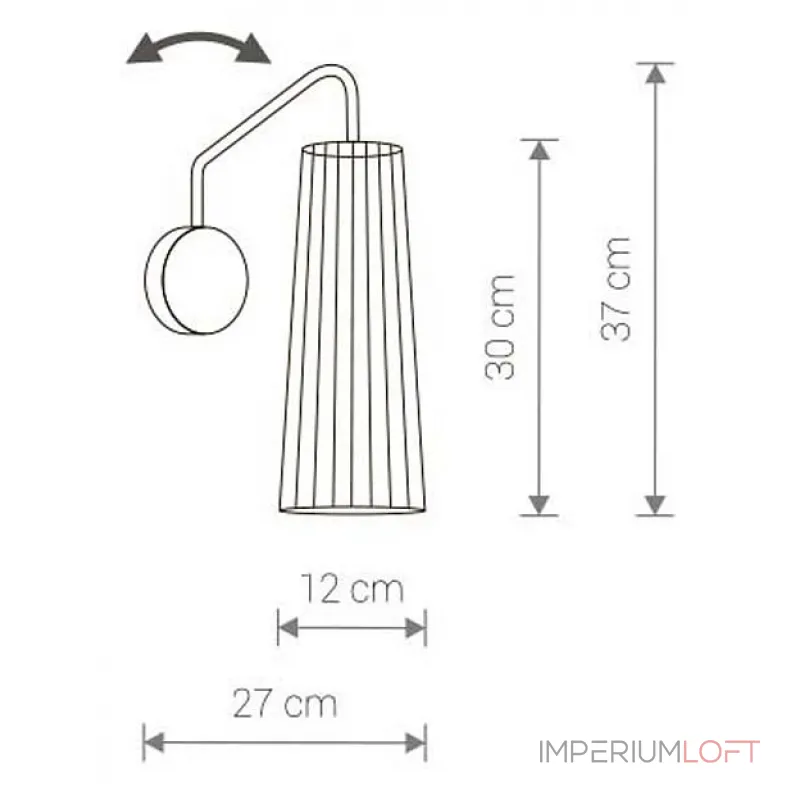 Бра Nowodvorski Dover 9266 от ImperiumLoft